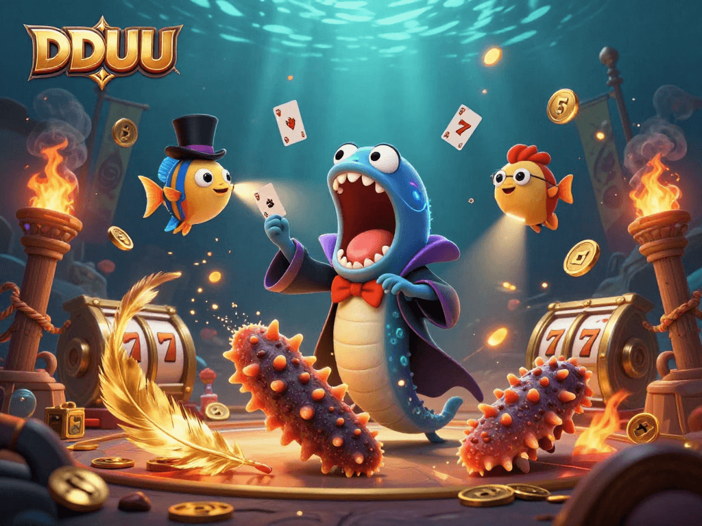 DDUU casino features vibrant slots and immersive characters for engaging gameplay.