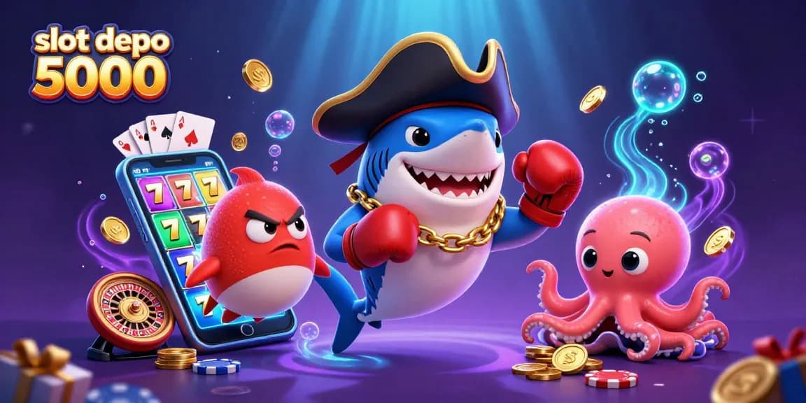 Experience thrilling wins at slot depo 5000 with vibrant characters and exciting gaming elements.
