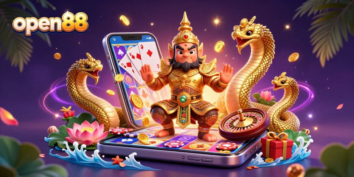 Join the excitement at open88 with friendly guardians, vibrant games, and thrilling gambling action.