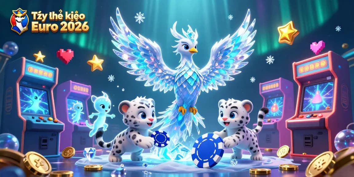 Engage in Tỷ lệ kèo Euro 2026 with dynamic gaming elements and enchanting visuals showcasing sports betting.