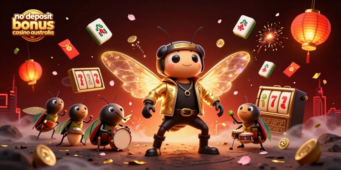 Join the excitement at no deposit bonus casino australia with vibrant characters and dynamic gaming elements!