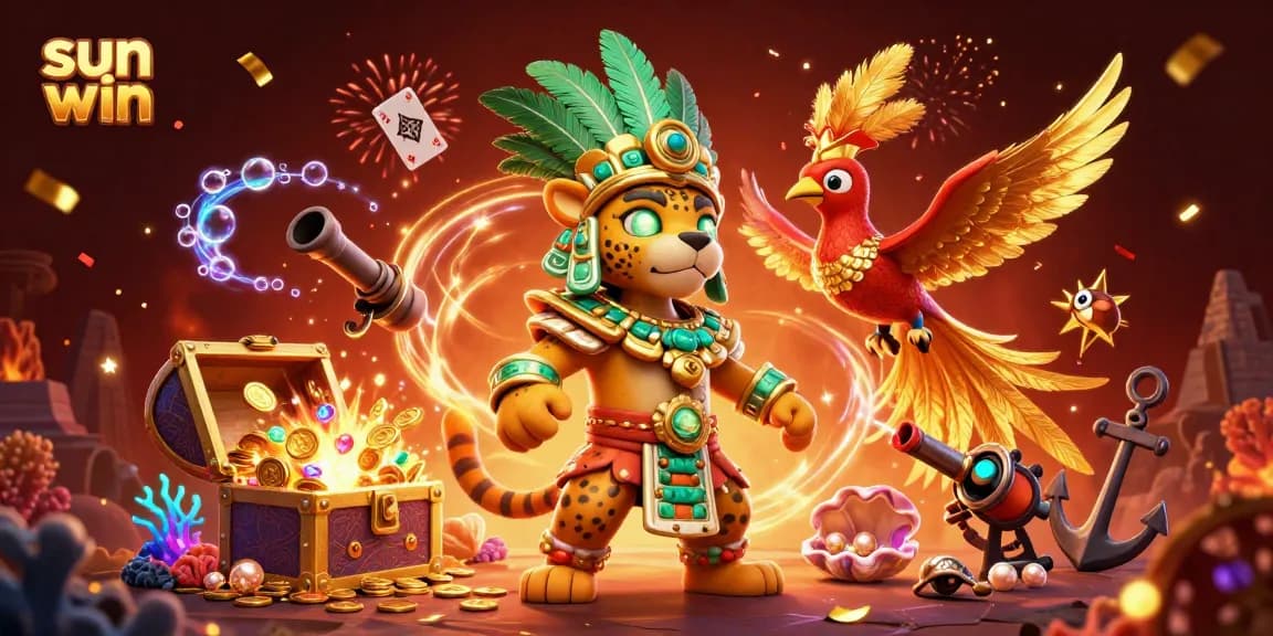 Experience the thrill of sun win with a stunning Mayan jaguar priest amidst treasures and magical effects.