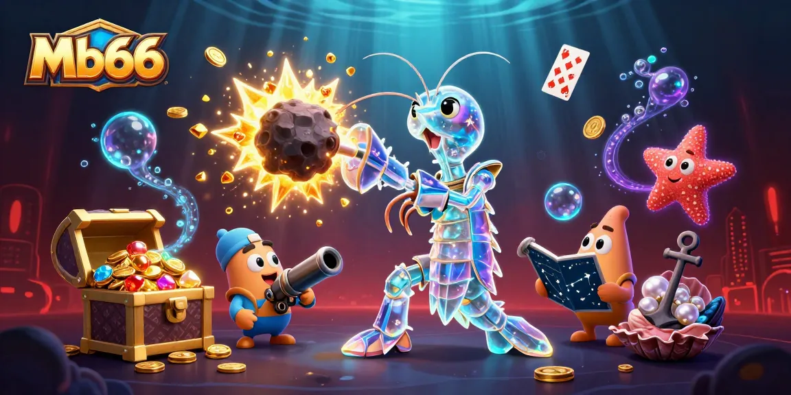 Experience thrilling gameplay with Mb66 in a vivid underwater casino adventure.