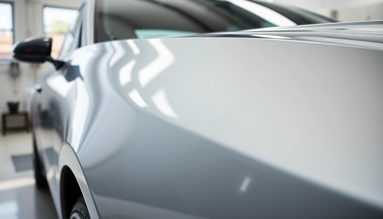 Protect your vehicle with quality paint protection film near me showcasing a smooth finish.