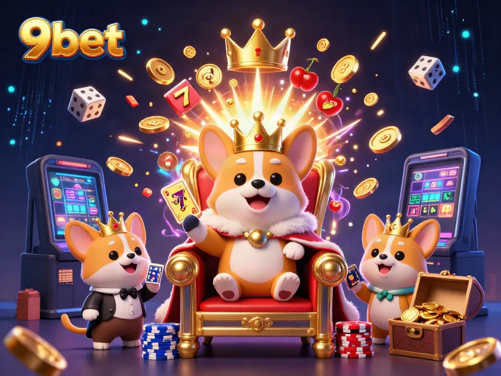 Engage in thrilling gaming adventures at 9bet, featuring vibrant casino characters and jackpot excitement.