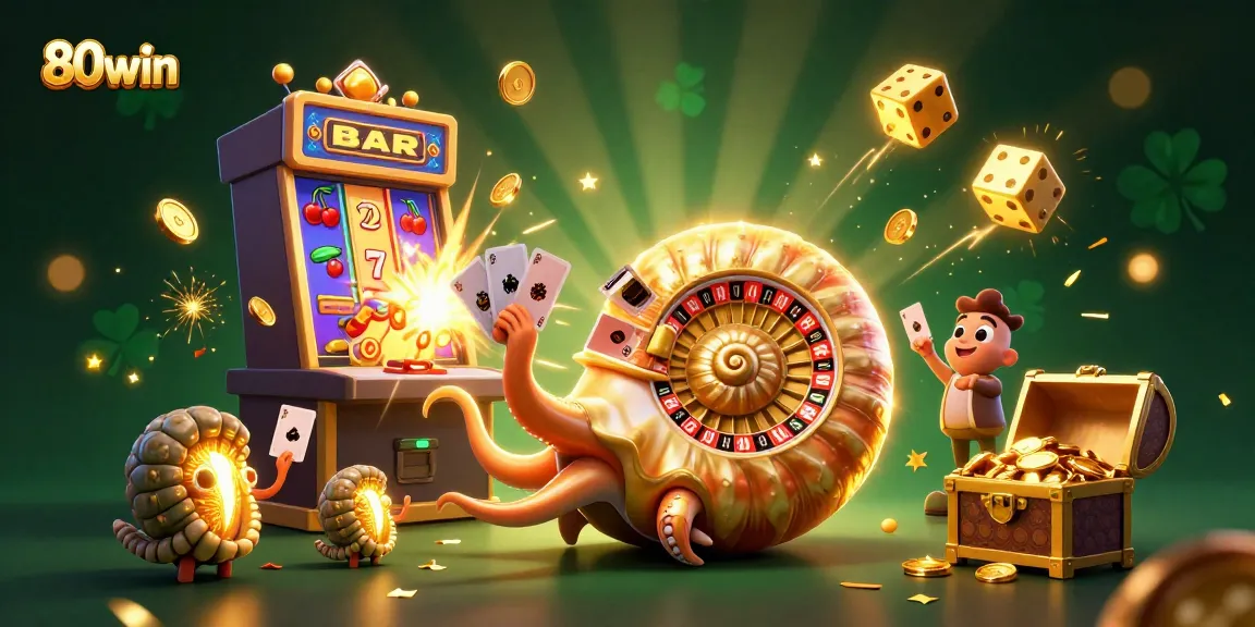 Experience exciting gameplay at 80win with vibrant slot and roulette scenes bursting with action.