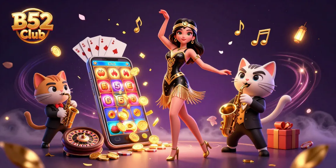 B52 Club users enjoying exhilarating games with vibrant visuals and dynamic designs