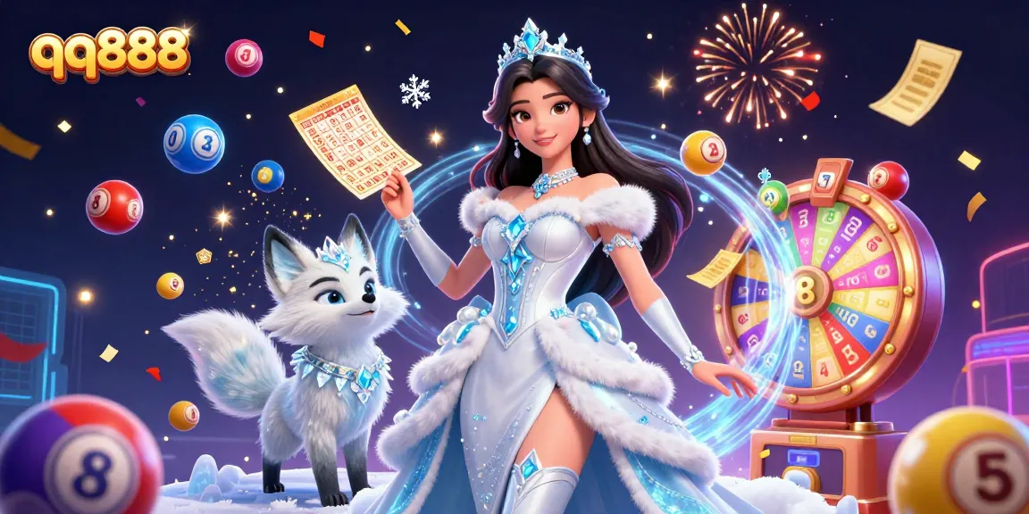 Experimente jogos emocionantes no qq888 com elementos vibrantes de loteria, ingressos dourados e celebrações festivas.