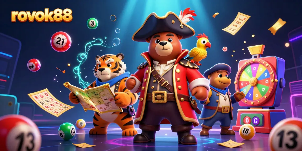 Engage with rokok88's thrilling lottery experience with a vibrant treasure chest of games.